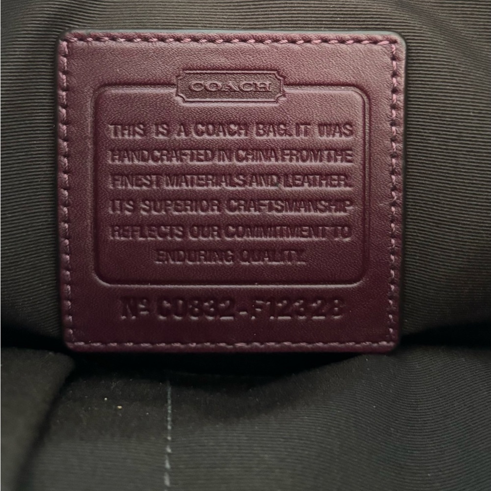 Coach Brown Signature Shoulder Bag - Picture 3 of 3